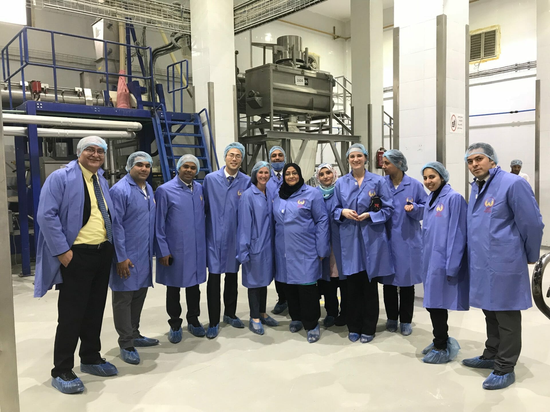 OPIC team visit to Al Wafa Food Industry