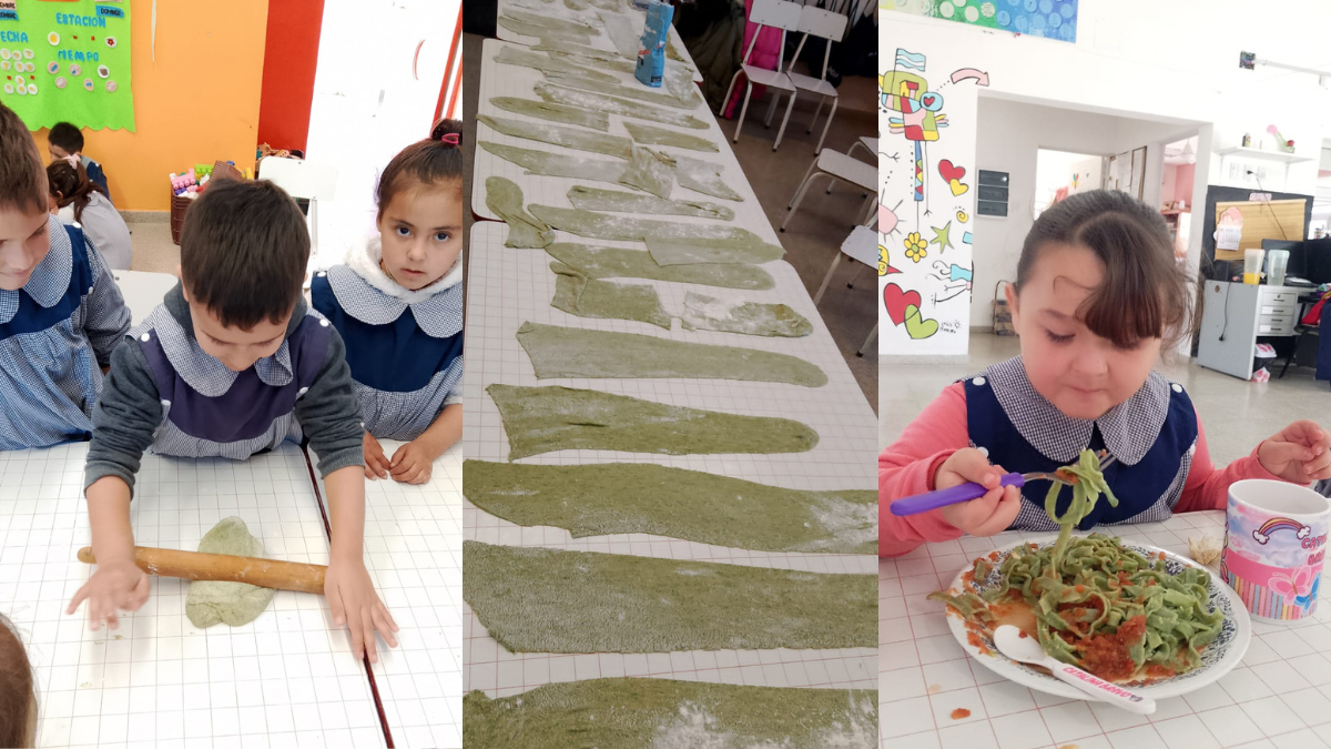 nutrir-infancia-fideos-espinaca