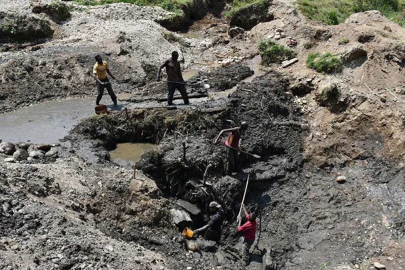 Mining site in DRC's Ituri Province